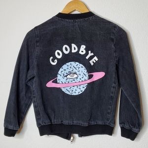 Valfre Goodbye Graphic Denim Jacket